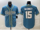 Los Angeles Chargers #15 Ladd McConkey Blue Limited Jersey