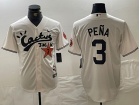 Houston Astros #3 Jeremy Pena White Cactus Jack HBCU Classic Jersey