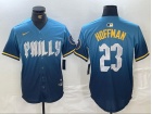 Philadelphia Phillies #23 Jeff Hoffman Blue 2024 City Cool Base Jersey