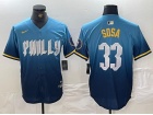 Philadelphia Phillies #33 Edmundo Sosa Blue 2024 City Cool Base Jersey