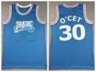 #30 Perc O'Cet Blue Movie Basketball Jersey