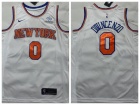 New York Knicks #0 Donte DiVincenzo White Jersey