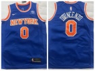 New York Knicks #0 Donte DiVincenzo Blue Jersey