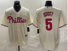 Philadelphia Phillies #5 Bryson Stott Cream Cool Base Jersey