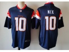 Denver Broncos #10 Bo Nix Navy Blue Vapor F.U.S.E. Limited Jersey