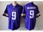 Minnesota Vikings #9 J.J. McCarthy Purple Limited Jersey