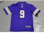 Minnesota Vikings #9 J.J. McCarthy Purple Throwback Limited Jersey