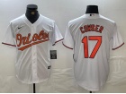 Baltimore Orioles #17 Colton Cowser White Cool Base Jersey