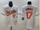 Baltimore Orioles #17 Colton Cowser White Limited Players Jersey