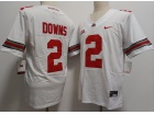 Ohio State Buckeyes #2 Caleb Downs White Limited Jersey