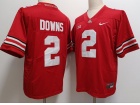 Ohio State Buckeyes #2 Caleb Downs Red Limited Jersey