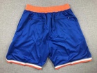 New York Knicks Blue Throwback Shorts