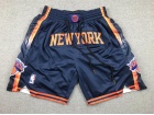 New York Knicks Navy Blue Throwback Shorts