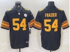 Pittsburgh Steelers #54 Zach Frazier Black Color Rush Limited Jersey