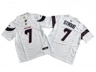 Houston Texans #7 C.J. Stroud White Vapor F.U.S.E. Limited Jersey