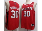 North Carolina State #30 D.J. Burns Jr. Red Jersey