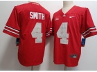 Ohio State Buckeyes #4 Jeremiah Smith Red Limited Jersey