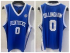 Kentucky Wildcats #0 Rob Dillingham Blue Jersey