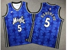 Youth Orlando Magic #5 Paolo Banchero Blue Stars Jersey