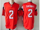 Denver Broncos #2 Pat Surtain II Orange Vapor F.U.S.E. Limited Jersey