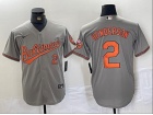 Baltimore Orioles #2 Gunnar Henderson Grey Limited Players Jersey