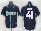 Jacksonville Jaguars #41 Josh Allen Black Baseball Jersey