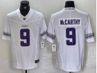 Minnesota Vikings #9 J.J. McCarthy White Vapor F.U.S.E Limited Jersey