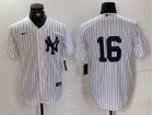 New York Yankees #16 White Cool Base Jersey