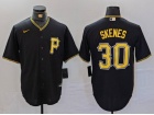 Pittsburgh Pirates #30 Paul Skenes Black Cool Base Jersey