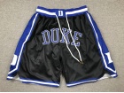 Duke Blue Devils Black Throwback Short