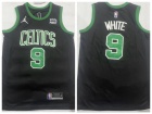 Boston Celtics #9 Derrick White Black Jersey