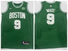 Boston Celtics #9 Derrick White Green Jersey