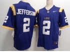 LSU Tigers #2 Justin Jefferson Purple Limited Jersey