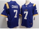 LSU Tigers #7 Ja'Marr Chase Purple Limited Jersey