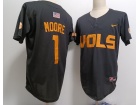 Tennessee Volunteers #1 Christian Moore Black Baseball Jersey