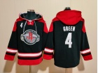 Houston Rockets #4 Jalen Green Navy Blue Hoodie