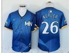 Minnesota Twins #26 Max Keple Blue city Connect Jersey