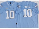 North Carolina #10 Drake Maye Blue Limited Jersey