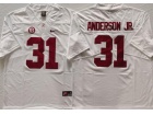 Alabama Crimson Tide #31 Will Anderson Jr. White Limited Jersey