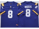 LSU Tigers #8 Malik Nabers Purple Limited Jersey