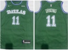 Dallas Mavericks #11 Kyrie Irving Green Jersey