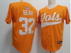 Tennessee Volunteers #32 Drew Beam Orange Baseball Jersey