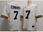 Michigan Wolverines #7 Donovan Edwards White F.U.S.E Limited Jersey