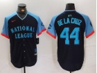 Cincinnati Reds #44 Elly De La Cruz Navy Blue 2024 MLB All-Star Game Limited Player Jersey