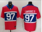 New York Giants #97 Dexter Lawrence II Century Red Vapor F.U.S.E. Limited Jersey