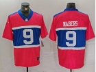 New York Giants #9 Malik Nabers Century Red Vapor F.U.S.E. Limited Jersey