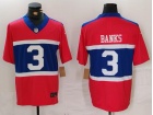 New York Giants #3 Deonte Banks Century Red Vapor F.U.S.E. Limited Jersey