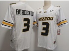 Missouri Tigers #3 Luther Burden III White F.U.S.E Limited Jersey