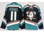 Fanatics Anaheim Ducks #11 Trevor Zegras Black Hockey Jersey