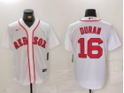 Boston Red Sox #16 Jarren Duran White Cool Base Jersey